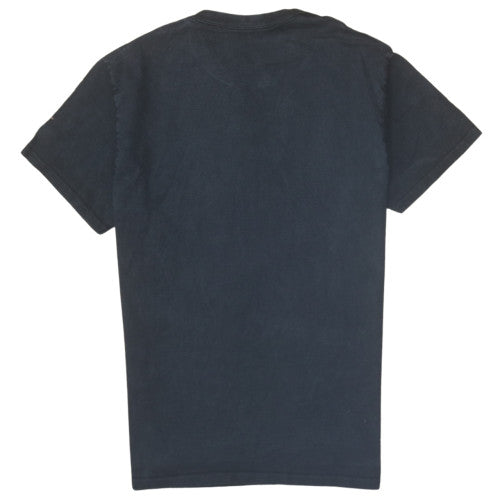 Champion Men's Black Band Graphic Cotton T-Shirt M