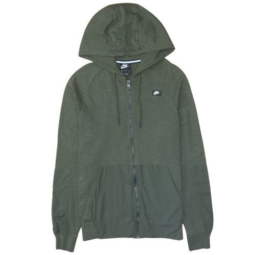 Nike Men’s Green Full Zip Hoodie Size S Regular Fit