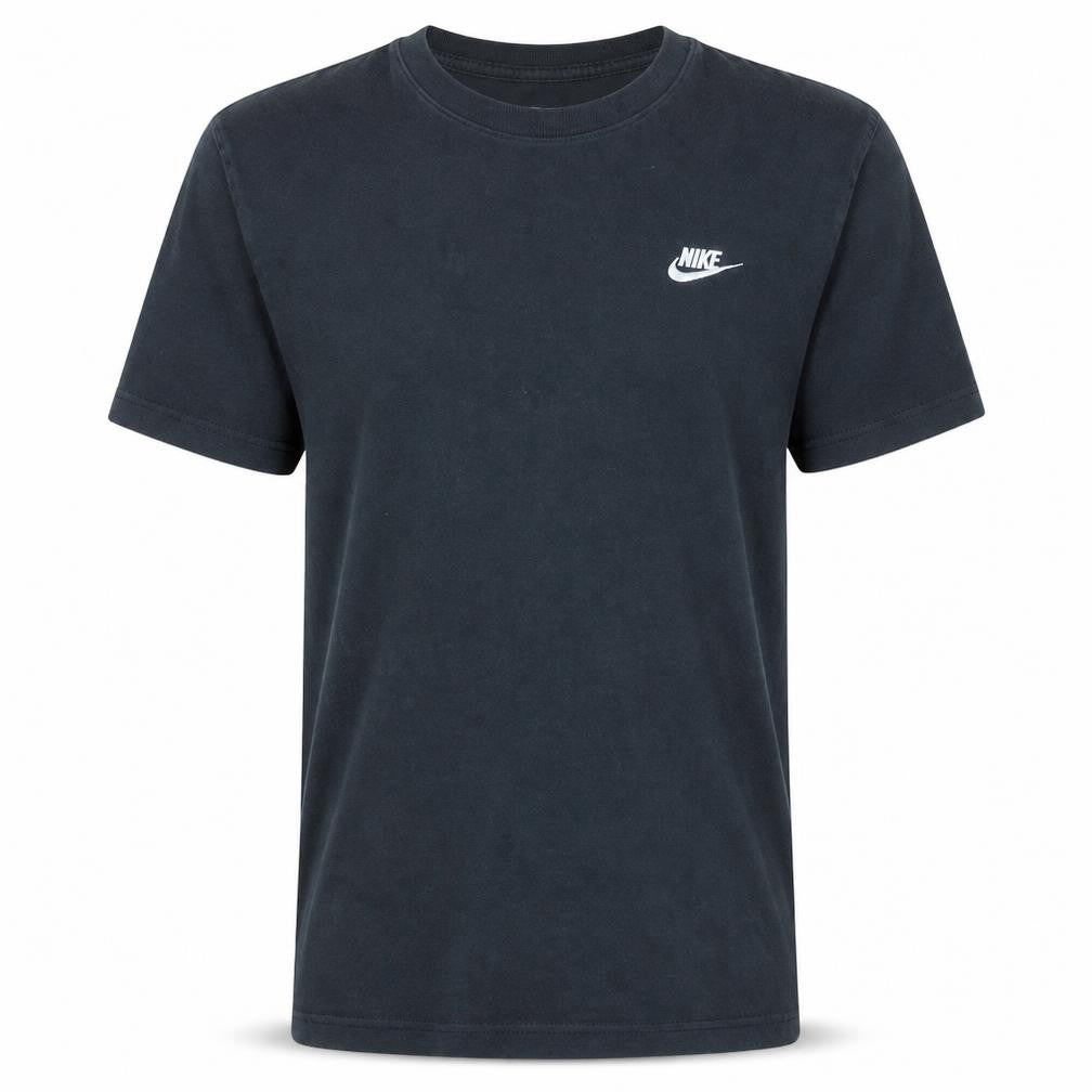 Nike Men's Black Short Sleeve Cotton Logo T-Shirt Medium