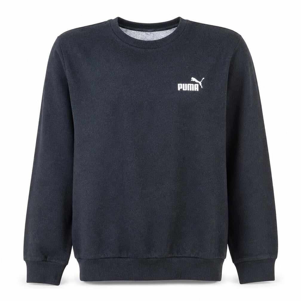 Puma Men's Black Crew Neck Pullover Sweatshirt Size S