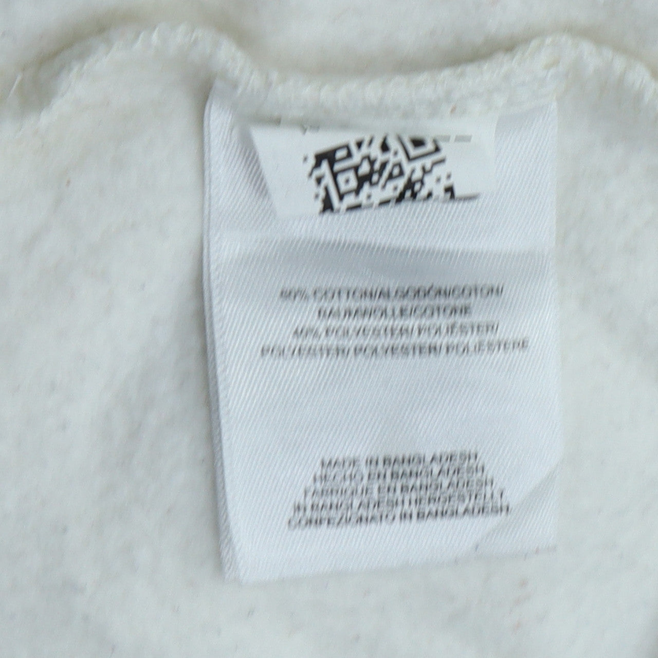 FILA Men’s White Pullover Sweatshirt Size S Logo Crew Neck Jumper