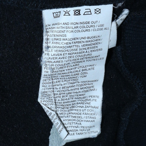 Puma Men's Black XL Full Zip Hoodie with Logo Graphic