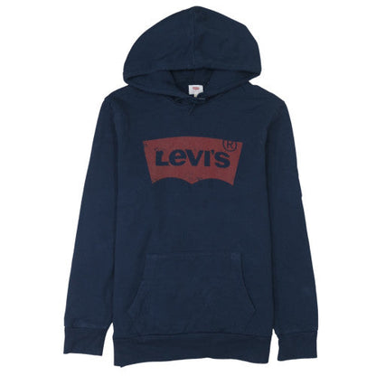 Levi's Men's Blue Logo Pullover Hoodie L Regular Fit