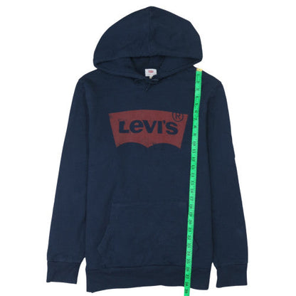 Levi's Men's Blue Logo Pullover Hoodie L Regular Fit