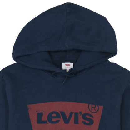 Levi's Men's Blue Logo Pullover Hoodie L Regular Fit