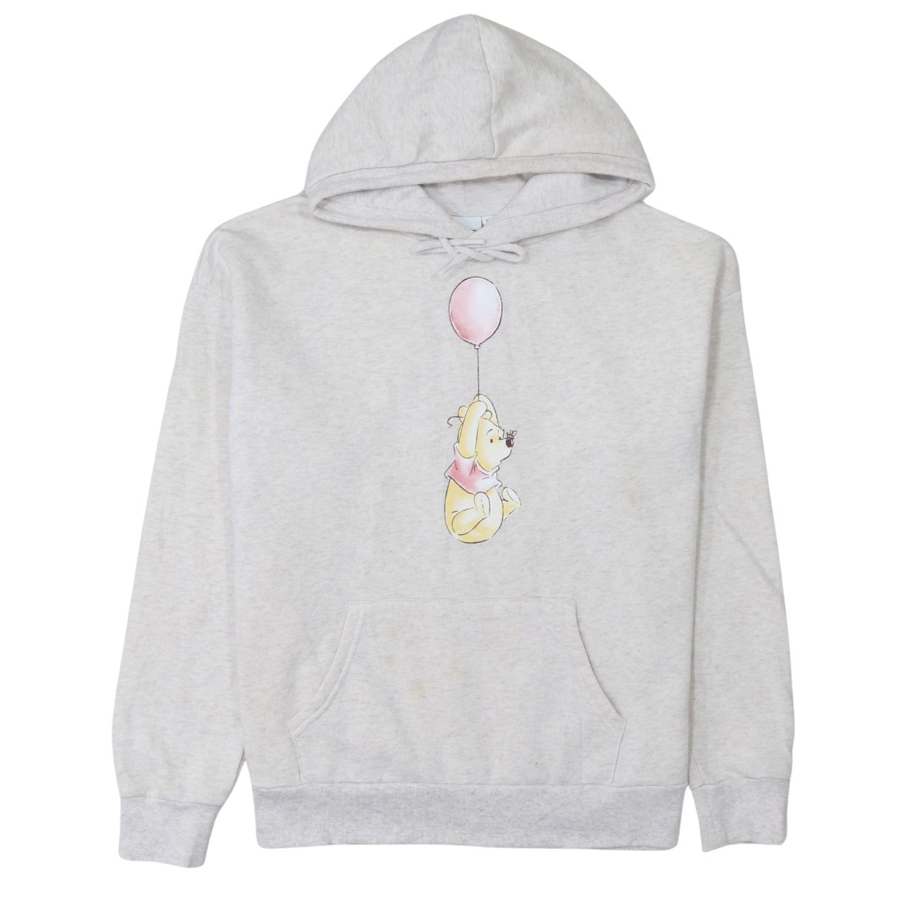 Disney Primark Women Beige Winnie the Pooh Pullover Hoodie Size S 10/12