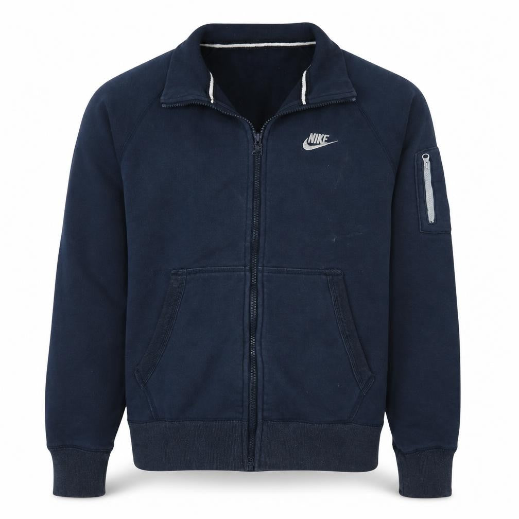 Nike Men's Blue Full Zip Sweatshirt Jacket M Fleece