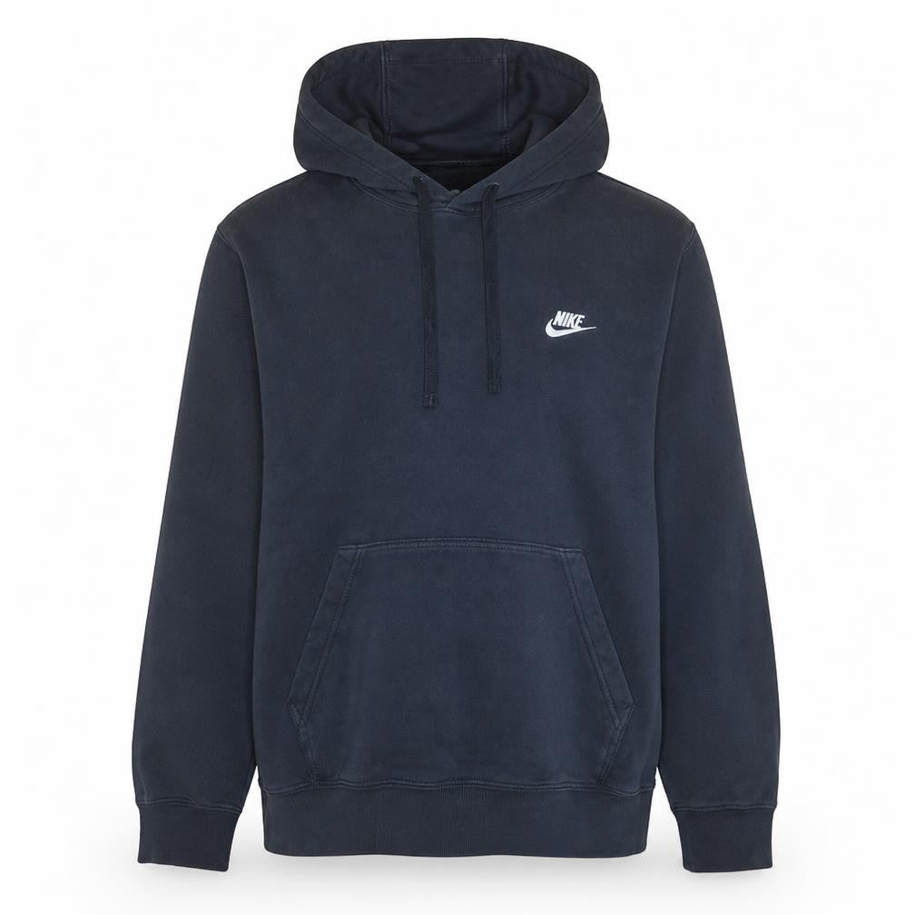 Nike Men's Black Pullover Hoodie Fleece Medium Regular Fit