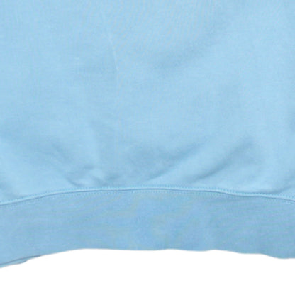 Nike Men Blue Crew Neck Pullover Sweatshirt S Regular Fit