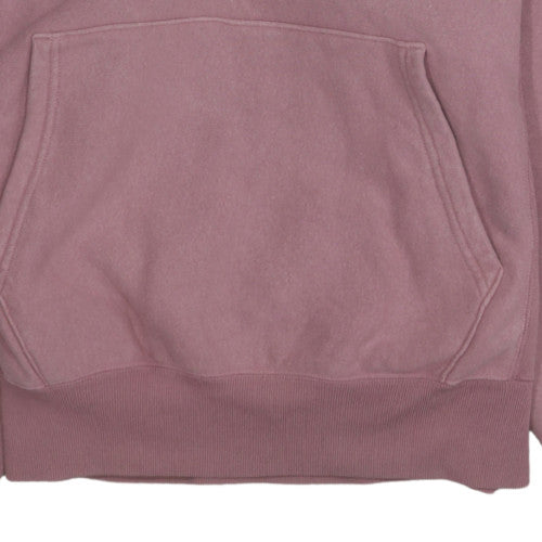 Champion Womens Pink Reverse Weave Pullover Hoodie Small