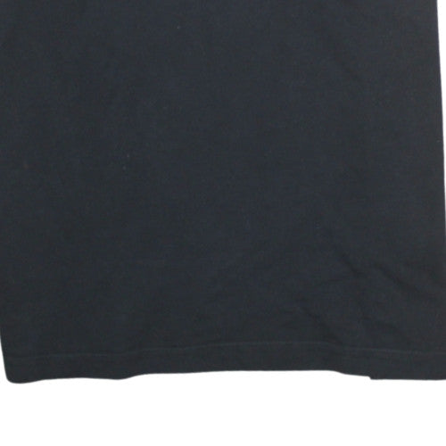 Puma Men's Black Crew Neck Short Sleeve Logo T-Shirt XXL