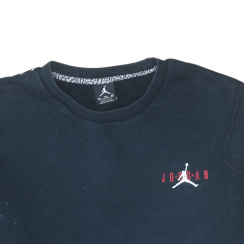 Jordan Men's Black XL Crew Neck Pullover Sweatshirt