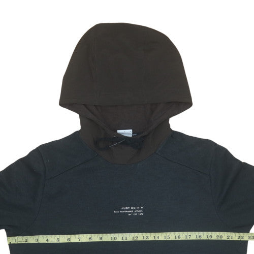 Nike Men's Black Dri-Fit Pullover Hoodie Medium Sportswear