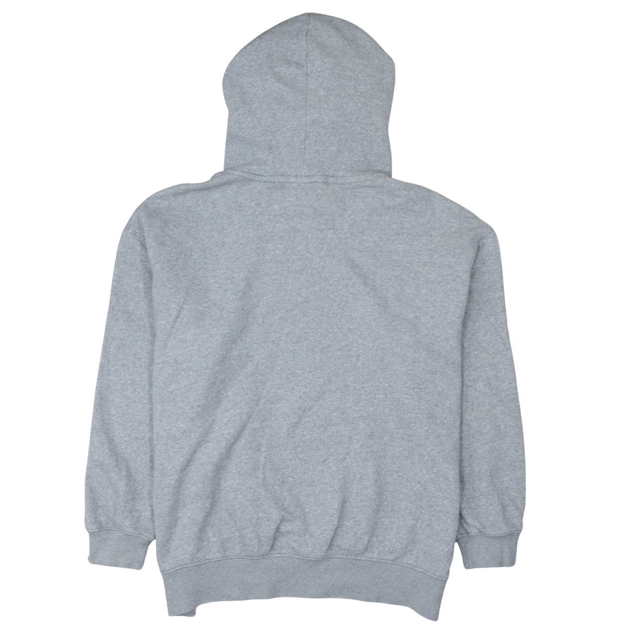 Nike Men's Grey Pullover Hoodie M Regular Fit Fleece Sweatshirt