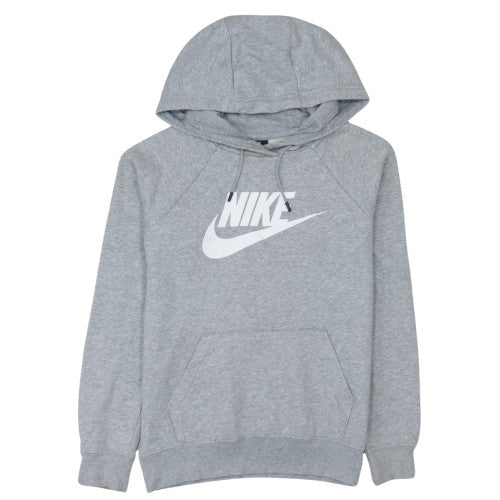 Nike Men's Grey XS Pullover Hoodie with Logo Graphic