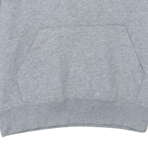 Nike Men's Grey XS Pullover Hoodie with Logo Graphic