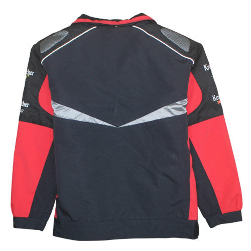 Krombacher Racing Team Men's Black Red XL Padded Bomber Jacket
