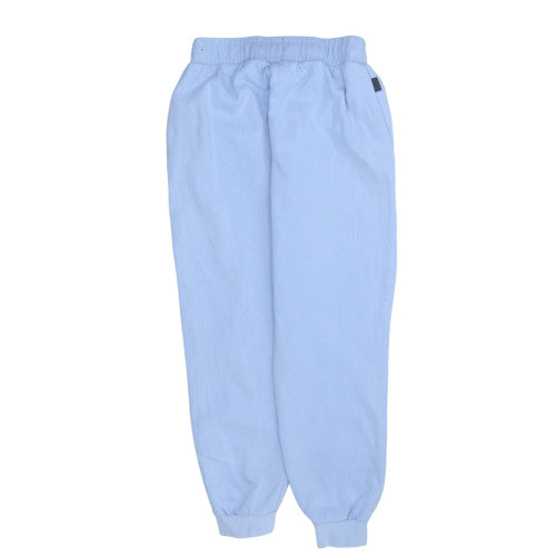 Diesel Women’s Blue Jogger Fleece Sweatpants Size M Elastic Waist