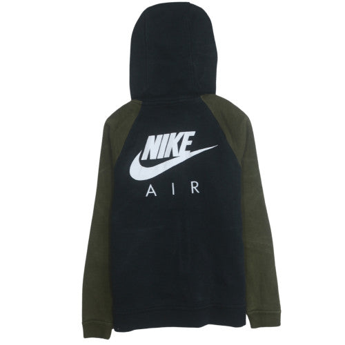 Nike Men's Black Full Zip Hoodie M Sports Fleece Sweatshirt