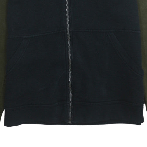Nike Men's Black Full Zip Hoodie M Sports Fleece Sweatshirt