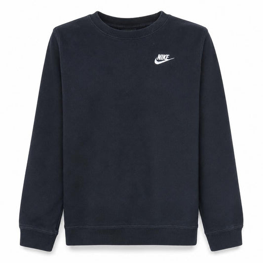 Nike Girls Black XL Fleece Crew Neck Pullover Sweatshirt