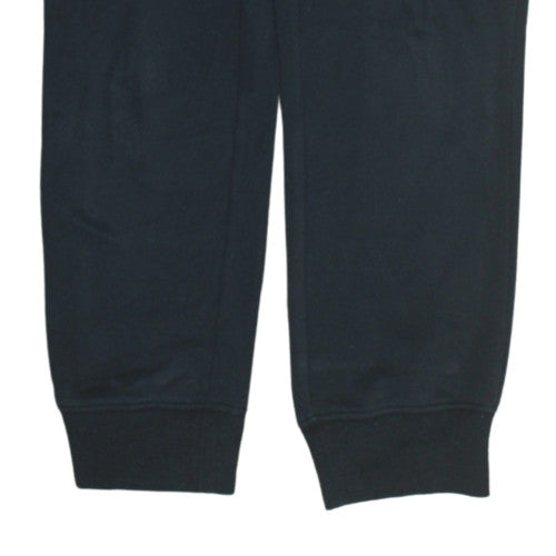 Jordan Boys Black Jogger Trousers 10-12 Years Elastic Waist Fleece