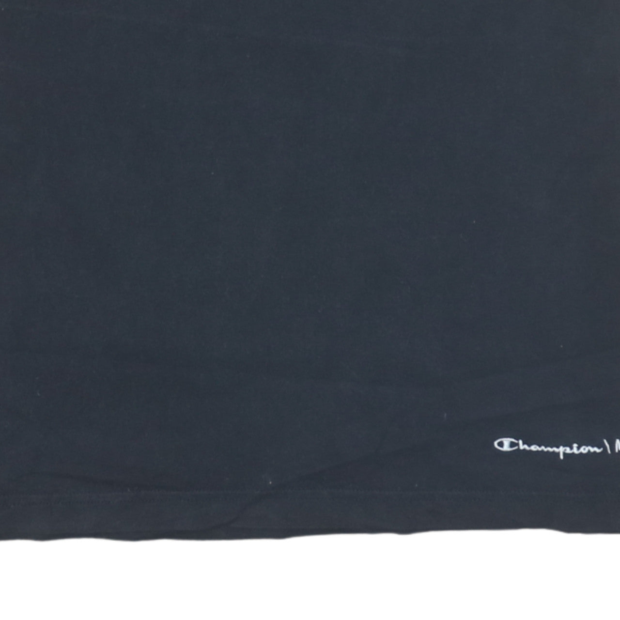 Champion MLB Black T-Shirt Men Medium Cotton Short Sleeve Sports
