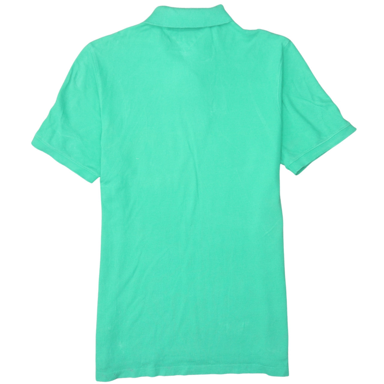 Tommy Hilfiger Men's Green Slim Fit Cotton Polo Shirt XL