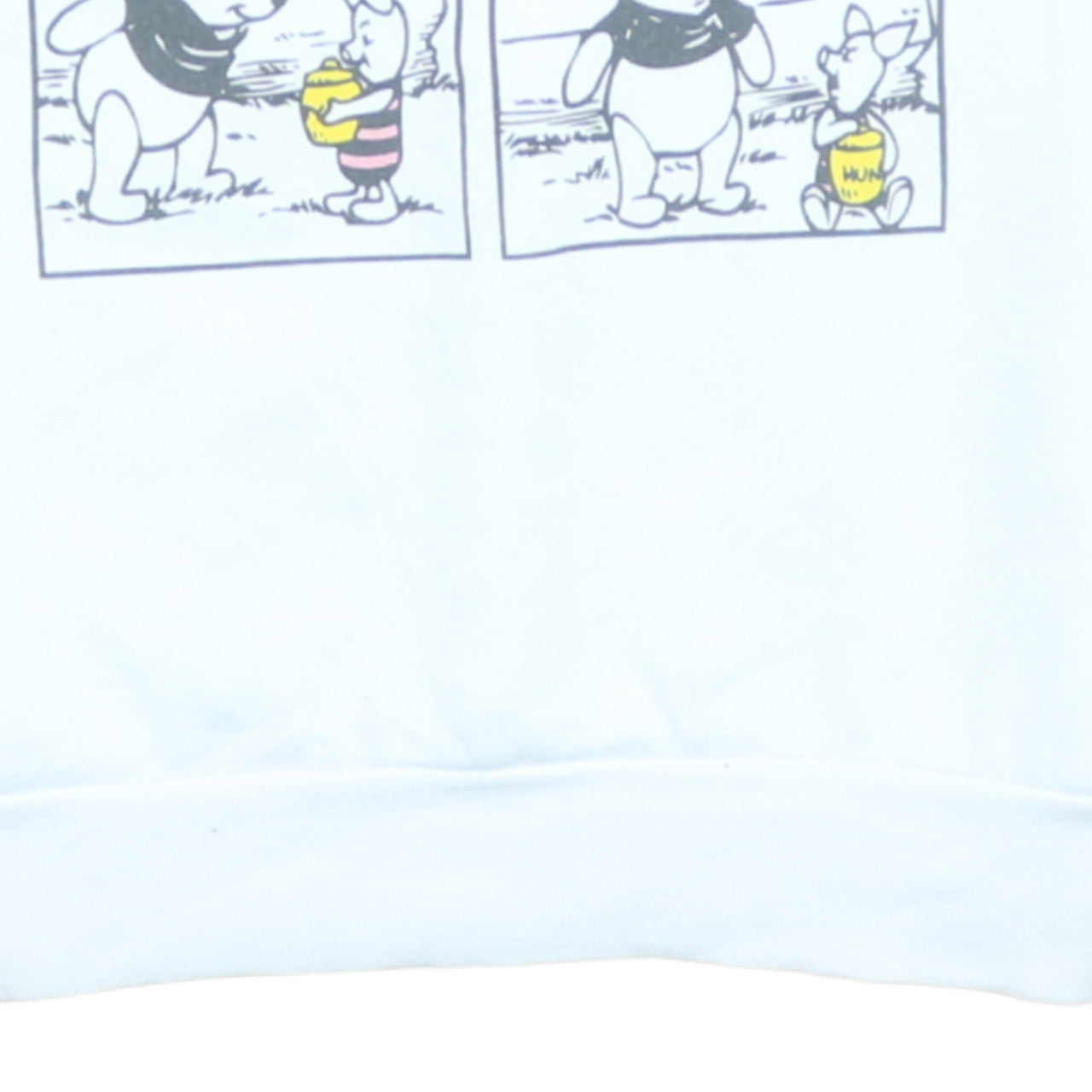 Disney Primark Women's White Winnie the Pooh Sweatshirt Size S 10/12 Crew Neck