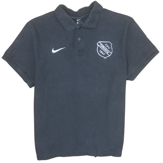 Nike Men's Black Short Sleeve Collared Polo Shirt XL