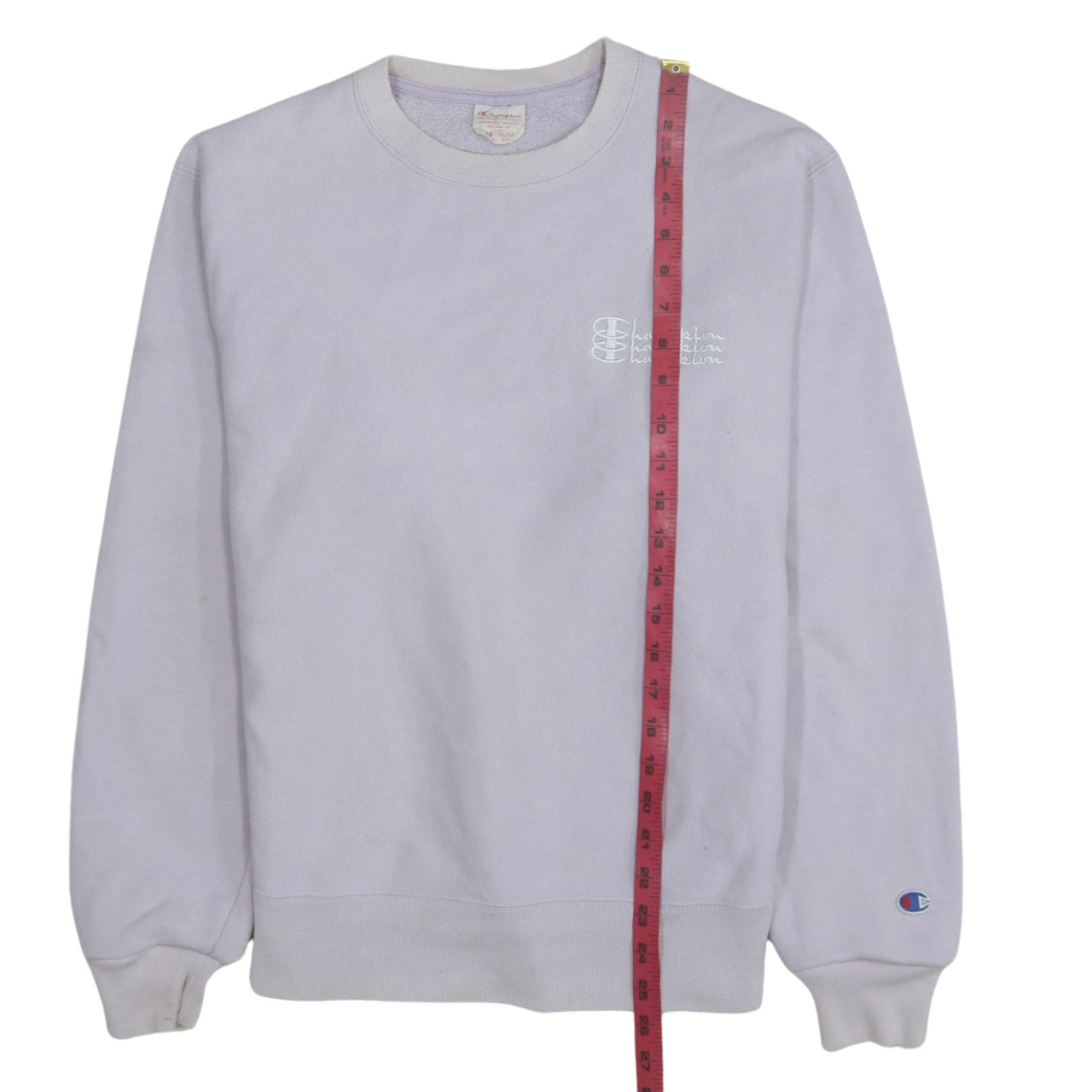 Champion Women’s Lilac Reverse Weave Sweatshirt Medium Cotton Blend