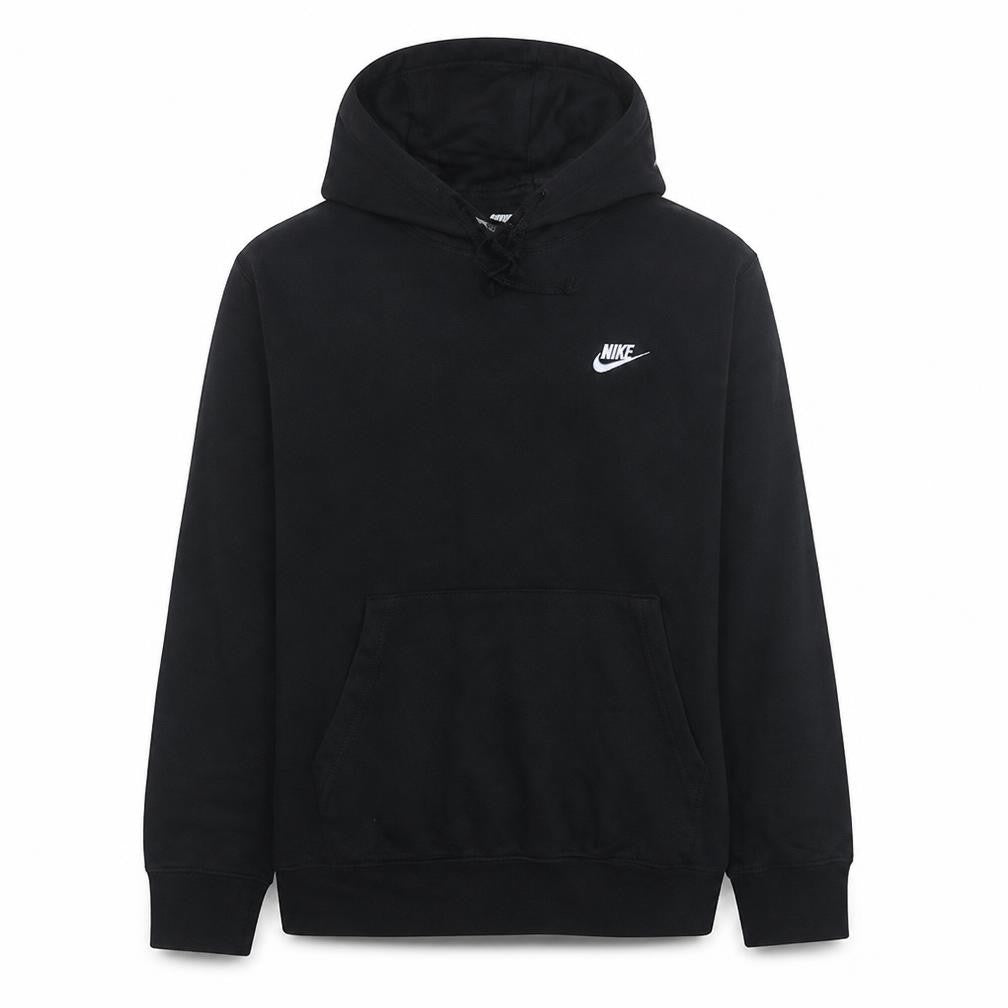 Nike Men's Black Pullover Hoodie Medium Fleece Sportswear