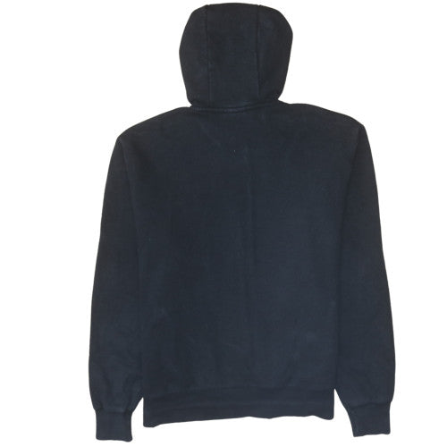 Ellesse Womens Black Full Zip Hoodie UK 8 Cotton Blend Casual