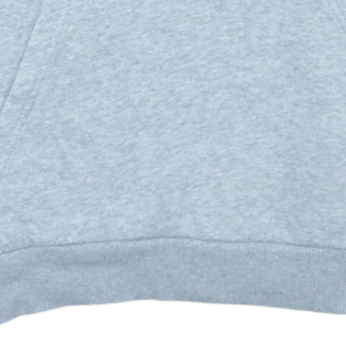 Adidas Girls Grey Hoodie XL 16 Years Pullover Fleece Hooded Sweatshirt