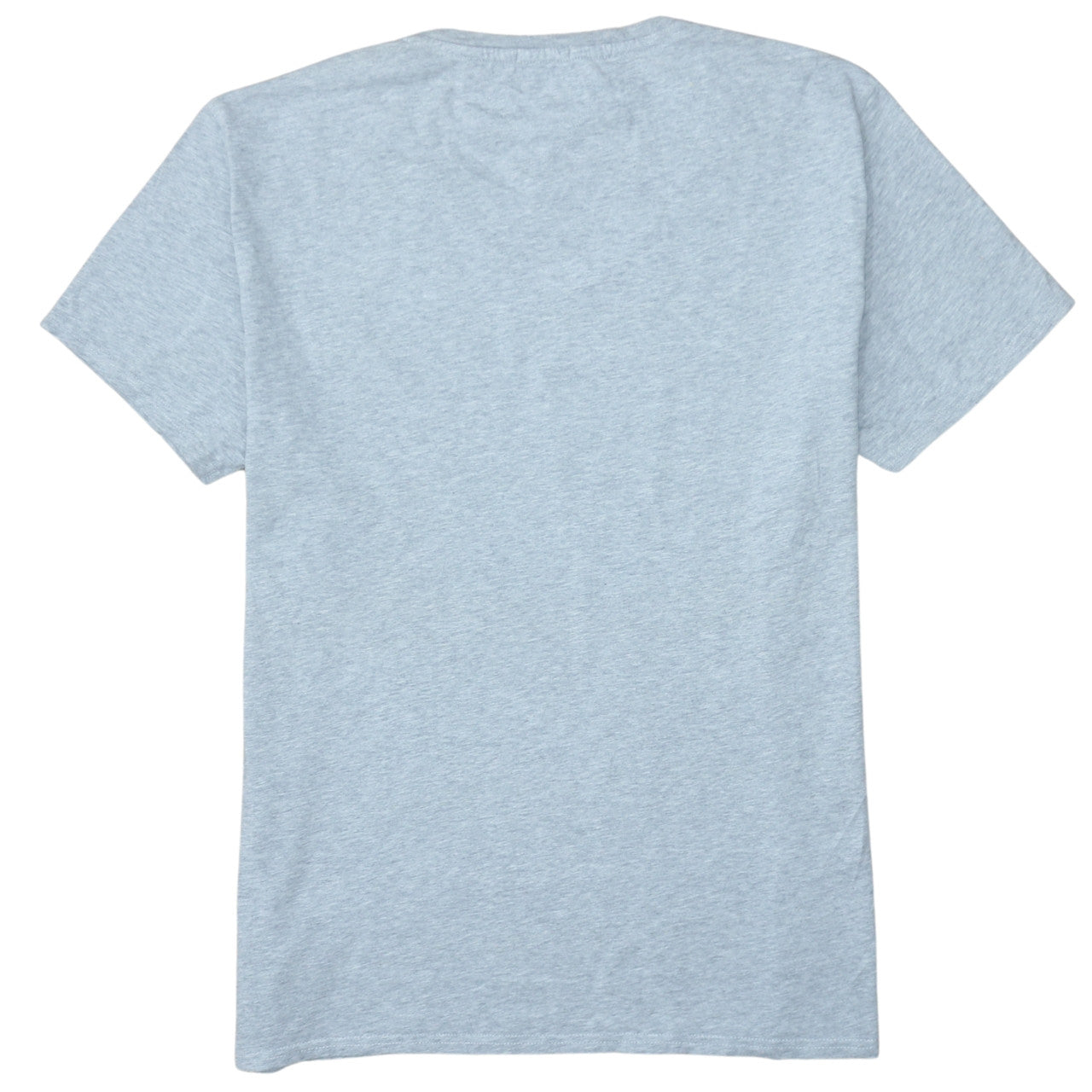 Tommy Jeans Men's Grey 2XL V-Neck Cotton Regular Fit T-Shirt
