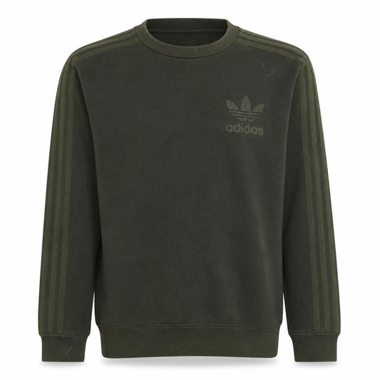 adidas Men's Green Crew Neck Sweatshirt XS Regular Fit Pullover