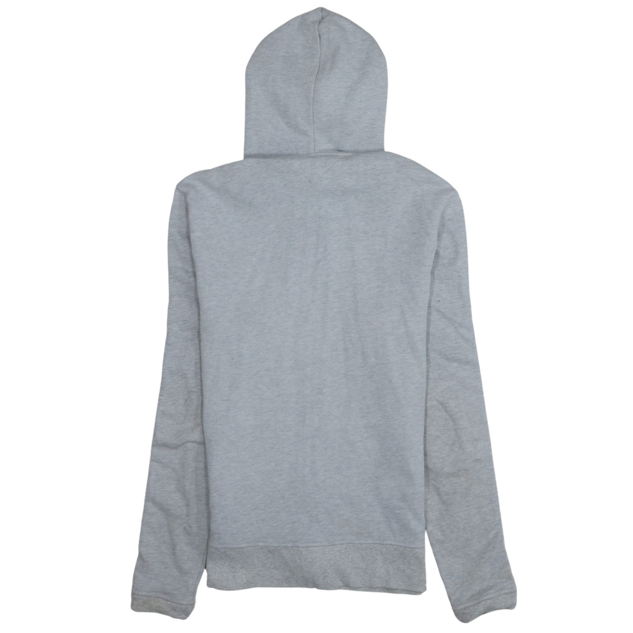 Tommy Hilfiger Women’s Grey Full Zip Hoodie Size S Logo Tape Design
