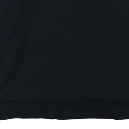Additional view of Adidas Men’s Black Pullover Sweatshirt L Crew Neck Logo Fleece