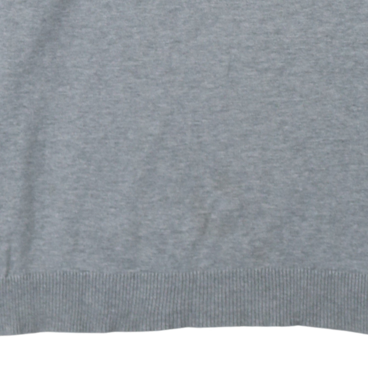 Gap Men's Grey V-Neck Cotton Pullover Jumper Size M