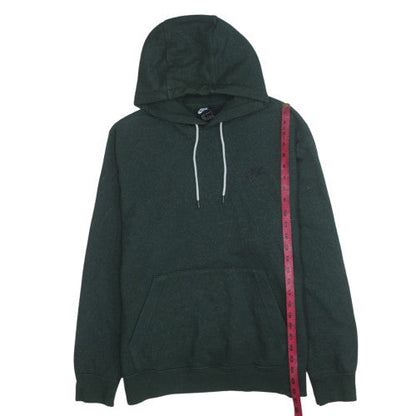 Nike Men's Green Pullover Hoodie L Regular Fit Fleece Sweatshirt