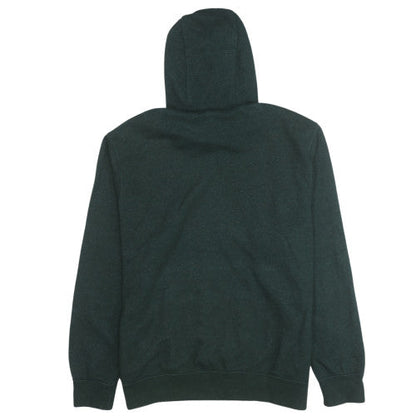 Nike Men's Green Pullover Hoodie L Regular Fit Fleece Sweatshirt