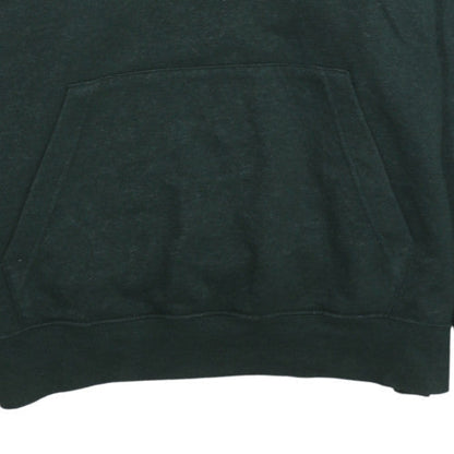 Nike Men's Green Pullover Hoodie L Regular Fit Fleece Sweatshirt