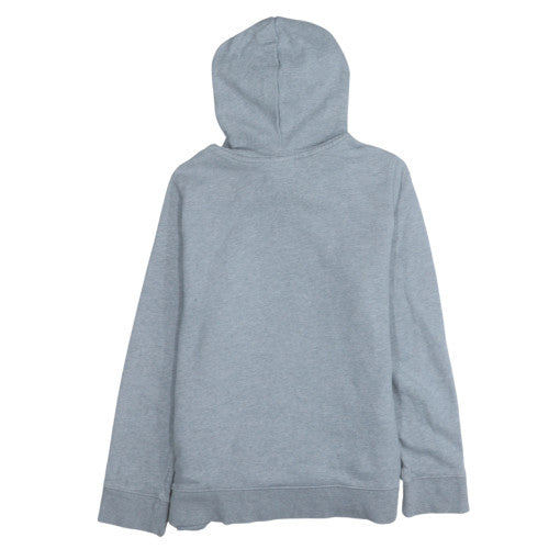 Adidas Women's Grey Trefoil Pullover Hoodie Size 16 UK