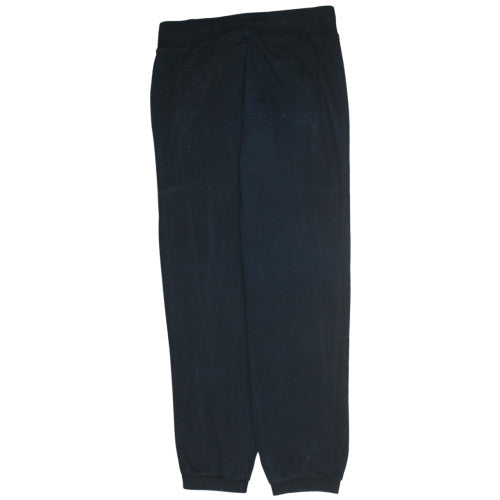 Puma Women's Black Jogger Sweatpants Size 14 Fleece Activewear