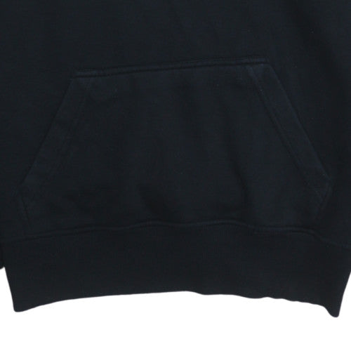 FILA Men's Black Small Pullover Hoodie with Logo Graphic