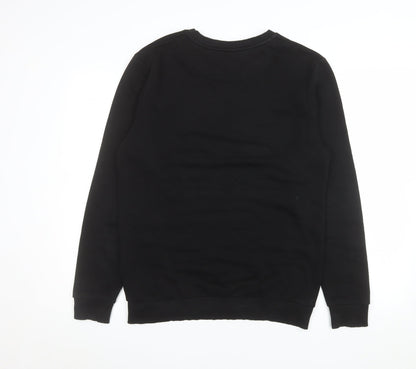 Nuevo Club Men's Black Graphic Pullover Sweatshirt Size S