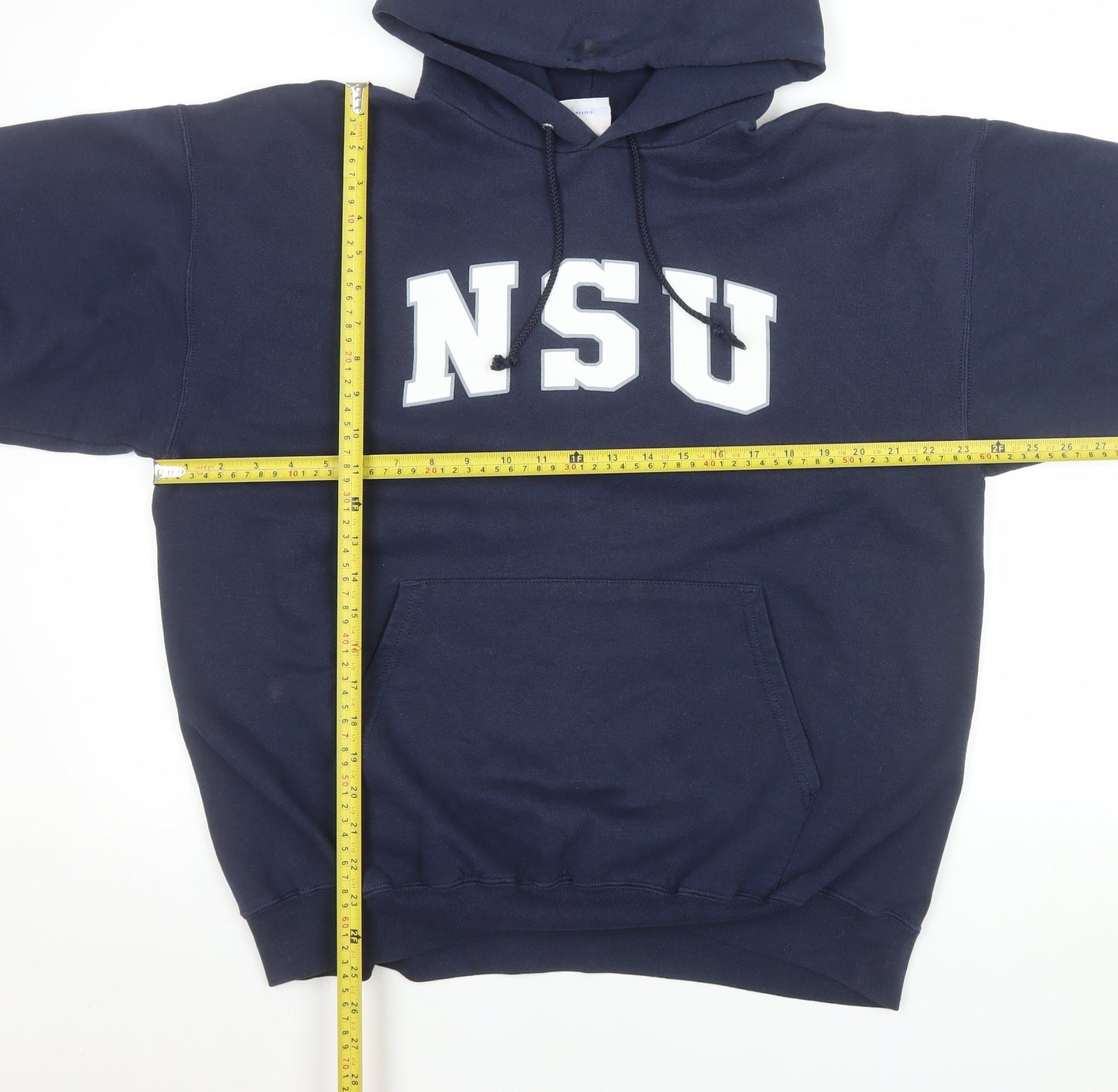 Champion Men's Blue NSU Pullover Hoodie Size L College Fleece