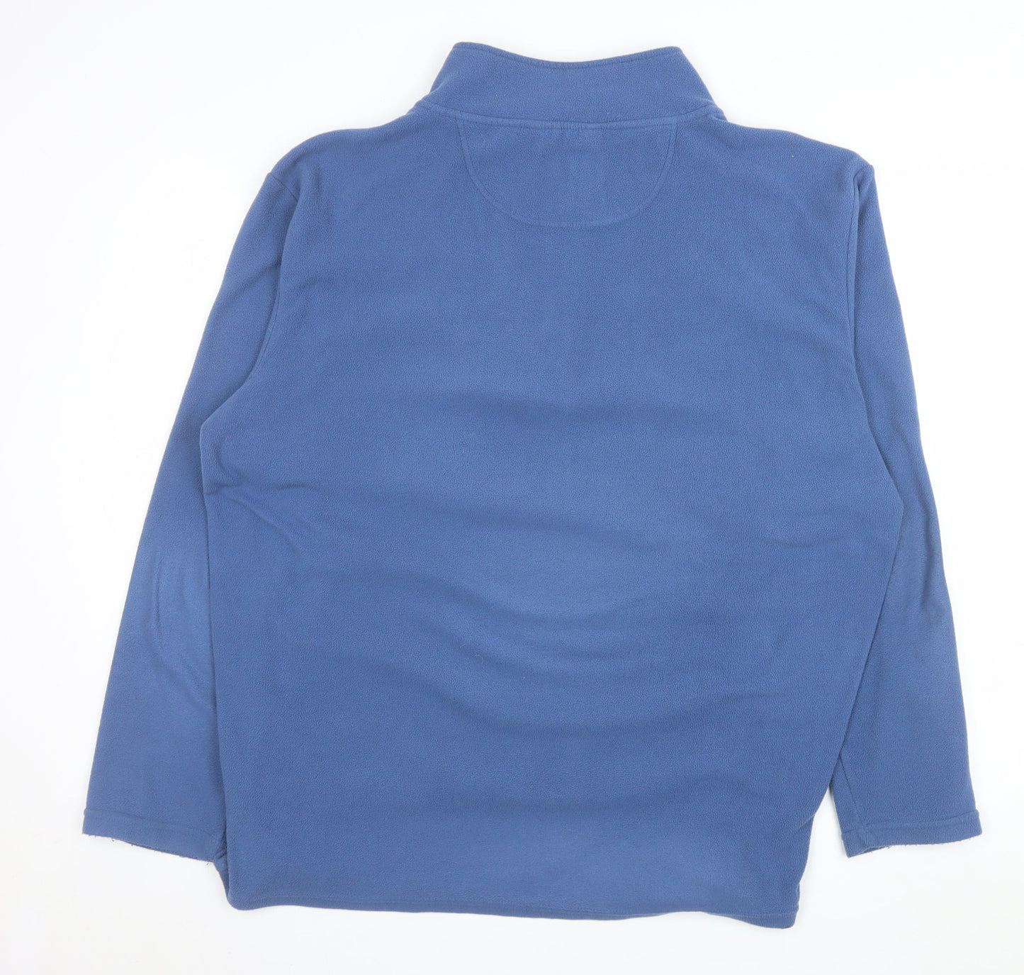 Peter Storm Men's Blue Fleece Sweatshirt XL 1/2 Zip Pullover