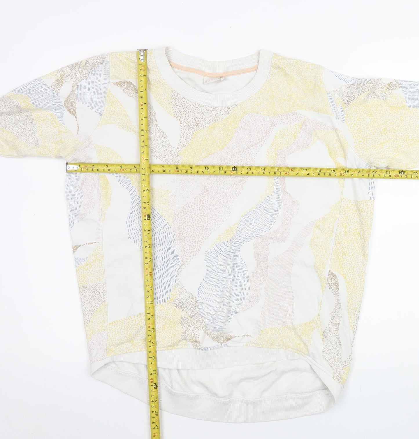 Nümph Women's Multicoloured Crew Neck Pullover Sweatshirt Size S