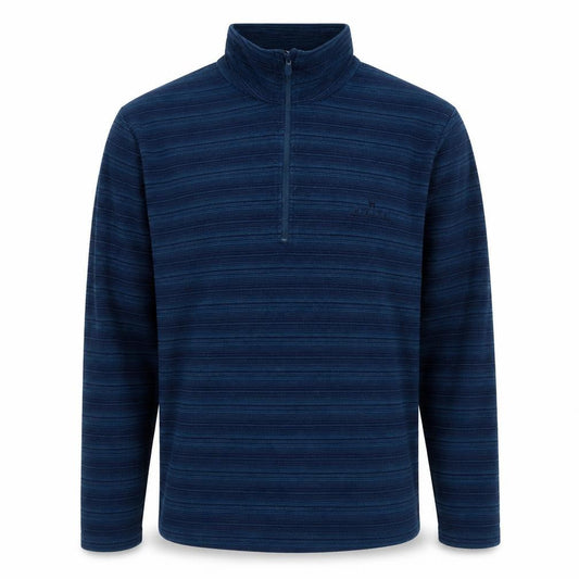 Hi Gear Men's Blue XL 1/4 Zip Fleece Sweatshirt Outdoor Pullover